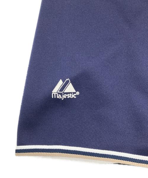 Majestic（マジェスティック）Majestic (マジェスティック) 90ｓベースボールシャツ ネイビー サイズ:XLの古着・服飾アイテム