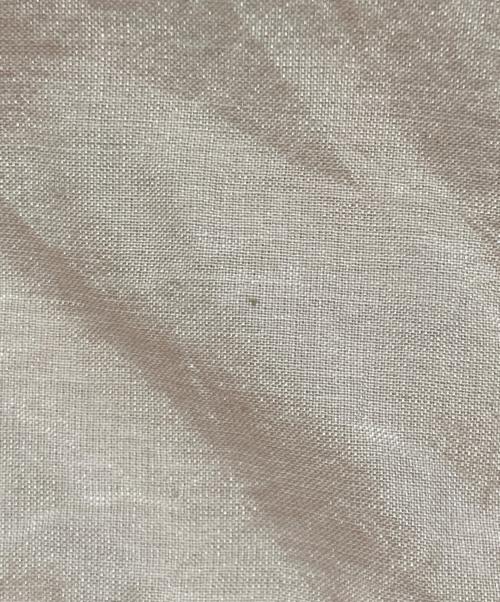 mina perhonen（ミナ ペルホネン）mina perhonen (ミナ ペルホネン) valoaコットンシルクフリルブラウス ピンク サイズ:38の古着・服飾アイテム