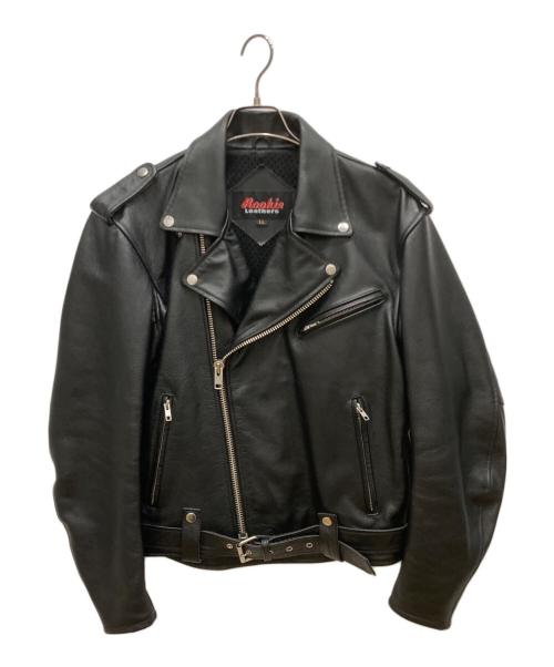 Rookie（ルーキー）Rookie (ルーキー) ダブルライダースジャケット ブラック サイズ:ⅬⅬの古着・服飾アイテム