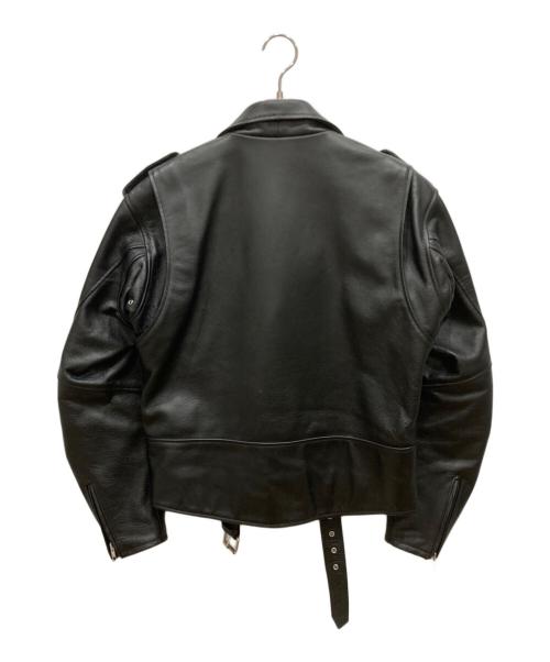 Rookie（ルーキー）Rookie (ルーキー) ダブルライダースジャケット ブラック サイズ:ⅬⅬの古着・服飾アイテム