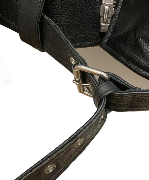 Rookie（ルーキー）Rookie (ルーキー) ダブルライダースジャケット ブラック サイズ:ⅬⅬの古着・服飾アイテム