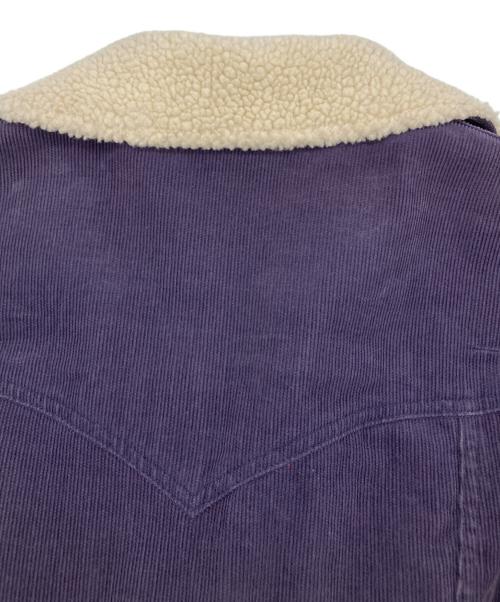 n(n) by NUMBER (N)INE（エヌエヌバイナンバーナイン）n(n) by NUMBER (N)INE (エヌエヌバイナンバーナイン) ボアランチジャケット パープル サイズ:4の古着・服飾アイテム