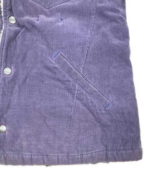 n(n) by NUMBER (N)INE（エヌエヌバイナンバーナイン）n(n) by NUMBER (N)INE (エヌエヌバイナンバーナイン) ボアランチジャケット パープル サイズ:4の古着・服飾アイテム