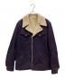 n(n) by NUMBER (N)INE（エヌエヌバイナンバーナイン）の古着「ボアランチジャケット」｜パープル