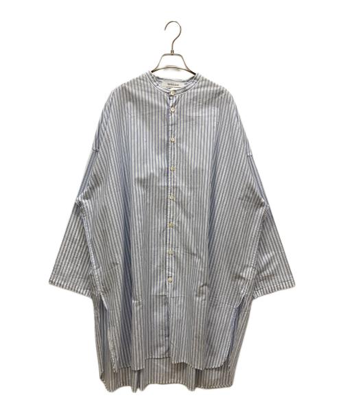 Veritecoeur（ヴェリテクール）Veritecoeur (ヴェリテクール) チュニックブラウス ブルー サイズ:SIZE Freeの古着・服飾アイテム