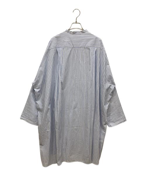 Veritecoeur（ヴェリテクール）Veritecoeur (ヴェリテクール) チュニックブラウス ブルー サイズ:SIZE Freeの古着・服飾アイテム