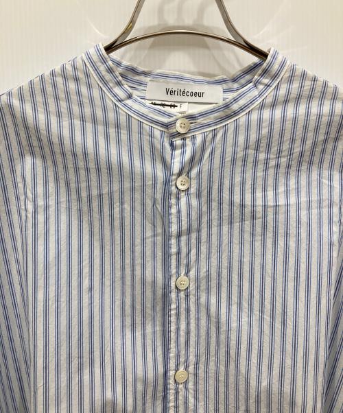 Veritecoeur（ヴェリテクール）Veritecoeur (ヴェリテクール) チュニックブラウス ブルー サイズ:SIZE Freeの古着・服飾アイテム