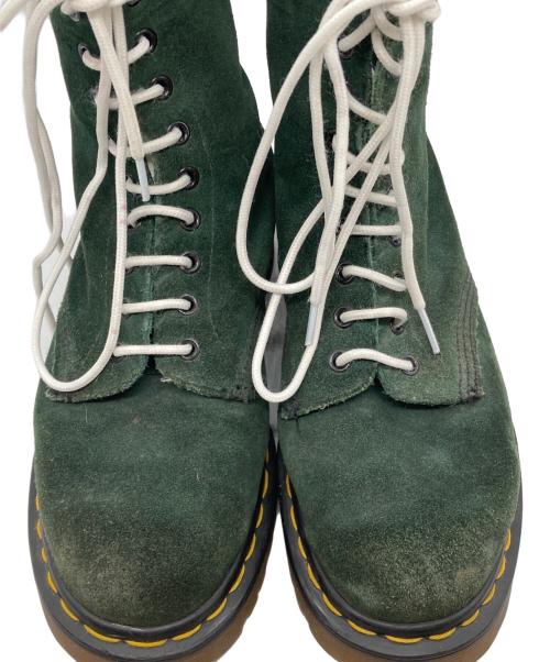 Dr.Martens（ドクターマーチン）Dr.Martens (ドクターマーチン) レースアップブーツ グリーン サイズ:7の古着・服飾アイテム