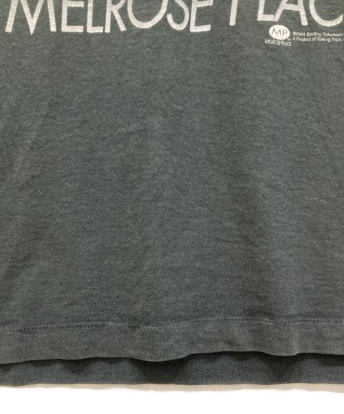 FRUIT OF THE LOOM（フルーツオブザルーム）FRUIT OF THE LOOM (フルーツオブザルーム) 90’ｓムービープリントTシャツ ” MELROSE PLACE” ブラック サイズ:XLの古着・服飾アイテム