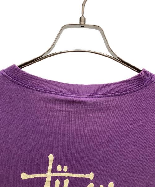 stussy（ステューシー）stussy (ステューシー) OLD SKOOL FLAVOR TEE パープル サイズ:SIZE Mの古着・服飾アイテム