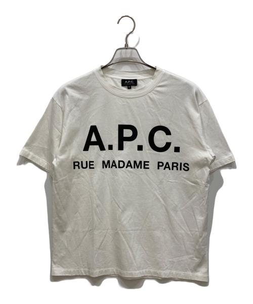 A.P.C.（アーペーセー）A.P.C. (アーペーセー) Tシャツ ホワイト サイズ:XSの古着・服飾アイテム
