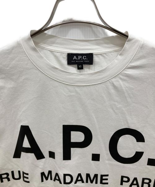 A.P.C.（アーペーセー）A.P.C. (アーペーセー) Tシャツ ホワイト サイズ:XSの古着・服飾アイテム