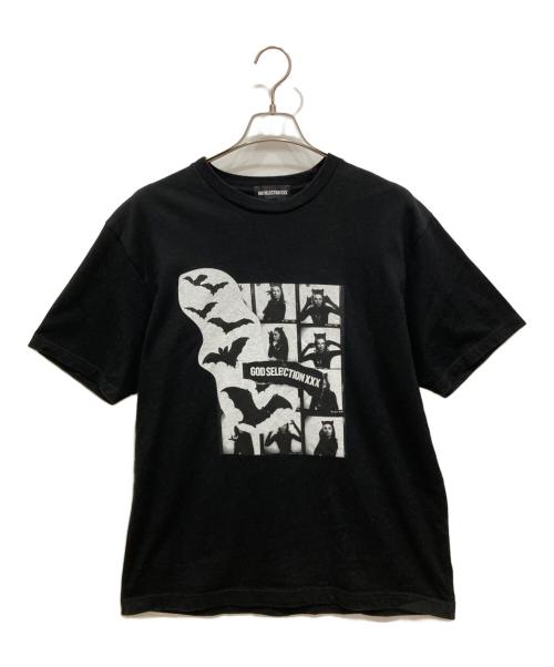 GOD SELECTION XXX（ゴッドセレクショントリプルエックス）GOD SELECTION XXX (ゴッドセレクショントリプルエックス) プリントTシャツ ブラック サイズ:Ⅿの古着・服飾アイテム