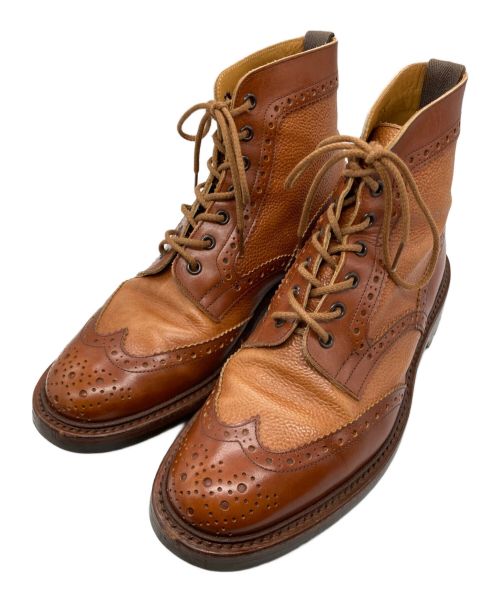 Tricker's（トリッカーズ）Tricker's (トリッカーズ) レースアップブーツ ブラウン サイズ: 9H.5の古着・服飾アイテム