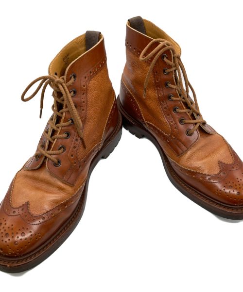 Tricker's（トリッカーズ）Tricker's (トリッカーズ) レースアップブーツ ブラウン サイズ: 9H.5の古着・服飾アイテム