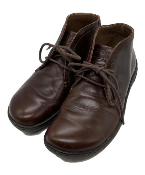 BIRKENSTOCK（ビルケンシュトック）BIRKENSTOCK (ビルケンシュトック) SCARBA チャッカブーツ ブラウン サイズ:37の古着・服飾アイテム