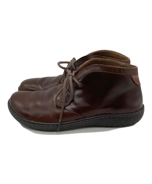BIRKENSTOCK（ビルケンシュトック）BIRKENSTOCK (ビルケンシュトック) SCARBA チャッカブーツ ブラウン サイズ:37の古着・服飾アイテム