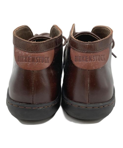 BIRKENSTOCK（ビルケンシュトック）BIRKENSTOCK (ビルケンシュトック) SCARBA チャッカブーツ ブラウン サイズ:37の古着・服飾アイテム