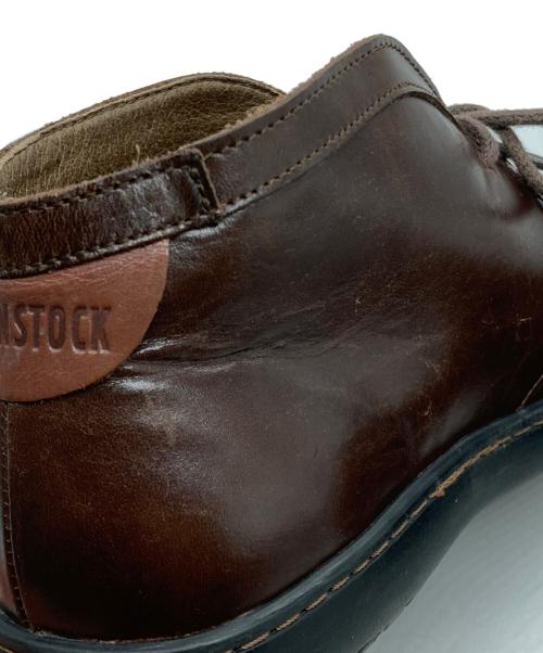 BIRKENSTOCK（ビルケンシュトック）BIRKENSTOCK (ビルケンシュトック) SCARBA チャッカブーツ ブラウン サイズ:37の古着・服飾アイテム