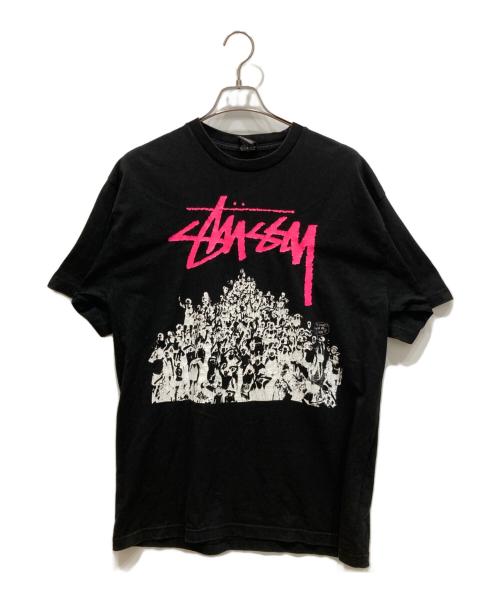 stussy（ステューシー）stussy (ステューシー) 00’s Beach Mob TEE ブラック サイズ:XLの古着・服飾アイテム