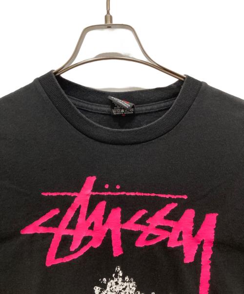 stussy（ステューシー）stussy (ステューシー) 00’s Beach Mob TEE ブラック サイズ:XLの古着・服飾アイテム