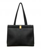 Salvatore Ferragamoサルヴァトーレ フェラガモ）の古着「トートバッグ」｜ブラック