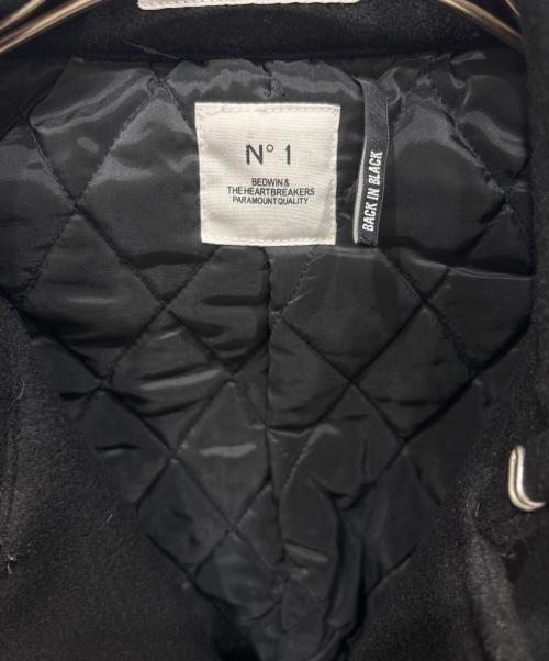 BEDWIN &THE HEARTBREAKERS（ベドウィンアンドザ ハートブレイカーズ）BEDWIN &THE HEARTBREAKERS (ベドウィンアンドザ ハートブレイカーズ) メルトンジップアップPコート ネイビー サイズ:SIZE 1の古着・服飾アイテム