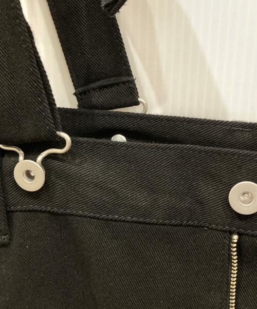 DOUDOU（ドゥドゥ）DOUDOU (ドゥドゥ) ツイルサロペット ブラック サイズ:SIZE Freeの古着・服飾アイテム