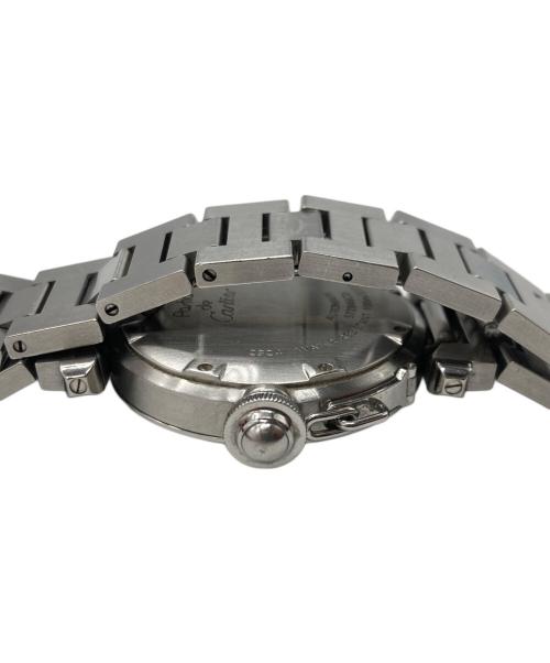 Cartier（カルティエ）Cartier (カルティエ) パシャC スモールデイト リストウォッチ  W31076M7 ブラック サイズ:腕回りサイズ15㎝の古着・服飾アイテム