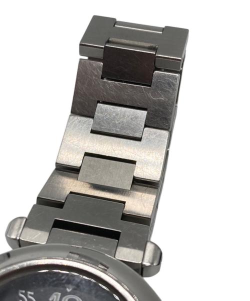 Cartier（カルティエ）Cartier (カルティエ) パシャC スモールデイト リストウォッチ  W31076M7 ブラック サイズ:腕回りサイズ15㎝の古着・服飾アイテム