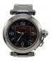 Cartier（カルティエ）の古着「パシャC スモールデイト リストウォッチ  W31076M7」｜ブラック