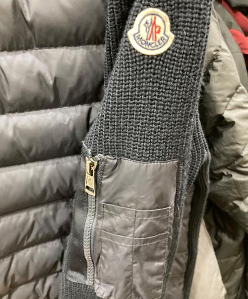 MONCLER（モンクレール）MONCLER (モンクレール) CARDIGAN TRICOT ネイビー サイズ:Ⅿの古着・服飾アイテム