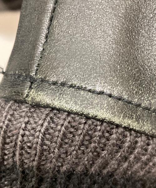 BEDWIN &THE HEARTBREAKERS（ベドウィンアンドザ ハートブレイカーズ）BEDWIN &THE HEARTBREAKERS (ベドウィンアンドザ ハートブレイカーズ) 袖レザースタジャン グレー サイズ:無しの古着・服飾アイテム