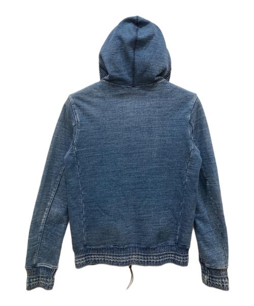 REMI RELIEF（レミレリーフ）REMI RELIEF (レミレリーフ) インディゴジップパーカー インディゴ サイズ:Sの古着・服飾アイテム