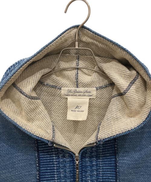 REMI RELIEF（レミレリーフ）REMI RELIEF (レミレリーフ) インディゴジップパーカー インディゴ サイズ:Sの古着・服飾アイテム