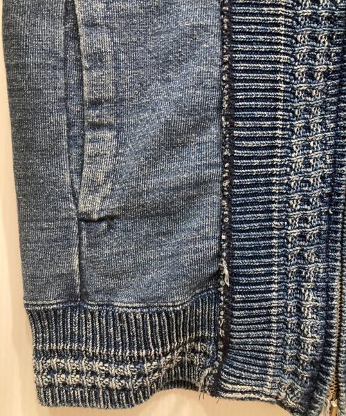 REMI RELIEF（レミレリーフ）REMI RELIEF (レミレリーフ) インディゴジップパーカー インディゴ サイズ:Sの古着・服飾アイテム