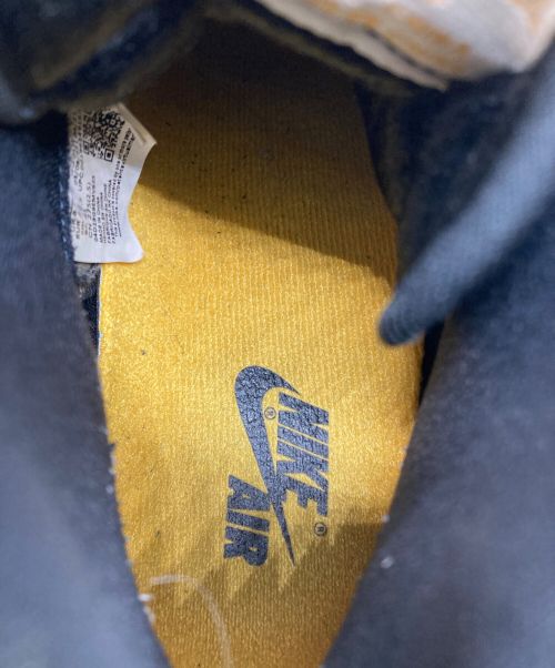 NIKE（ナイキ）NIKE (ナイキ) AIR JORDAN1 ブラック×イエロー サイズ:27.5の古着・服飾アイテム