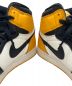 中古・古着 NIKE (ナイキ) AIR JORDAN1 ブラック×イエロー サイズ:27.5：9000円