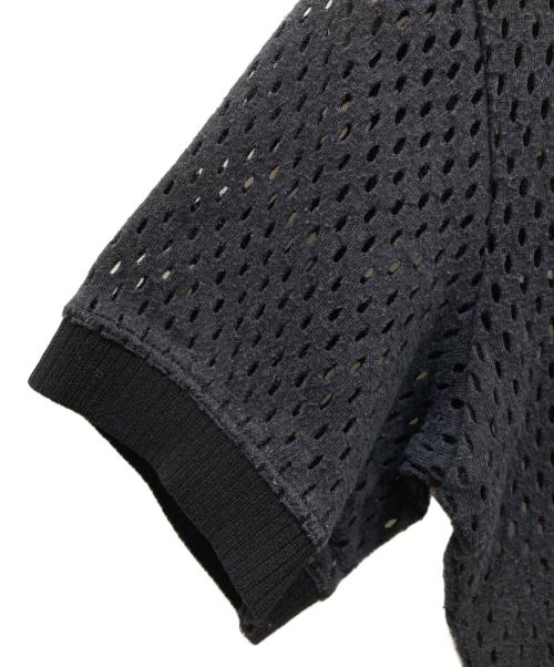 Jean Paul GAULTIER（ジャンポールゴルチェ）Jean Paul GAULTIER (ジャンポールゴルチェ) 90’ｓ VINTAGE MESH TEE ブラック サイズ:Mの古着・服飾アイテム