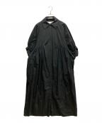 ETRE TOKYOエトレトウキョウ）の古着「バックツイストコットンリネンワンピース」｜ブラック