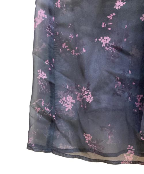 Ameri（アメリ）AMERI (アメリ) NORA FLOWER LAYERED DRESS ネイビー サイズ:Ⅿの古着・服飾アイテム