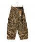 niko and（ニコアンド）の古着「レオパード ラップ パンツ」｜ベージュ