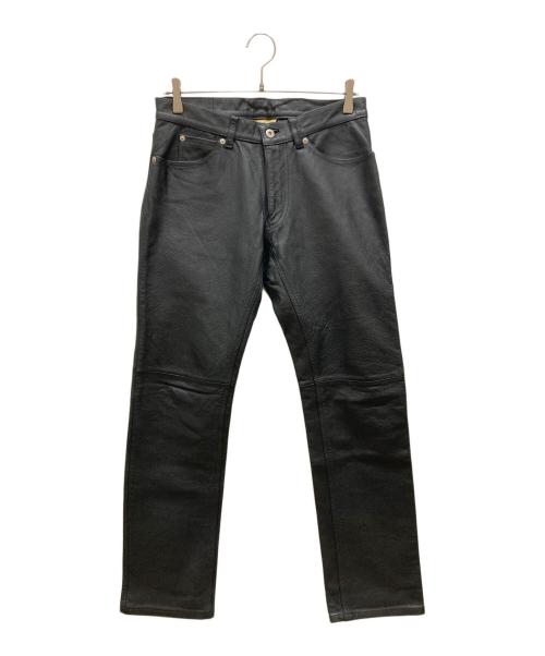 International Gallery（インターナショナルギャラリー）International Gallery (インターナショナルギャラリー) レザーパンツ ブラック サイズ:SIZE 30の古着・服飾アイテム