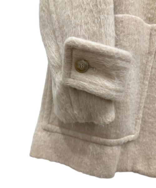 Hella（ヘラ）Hella (ヘラ) WOOL MOHAIR SHORT COAT アイボリー サイズ:FREEの古着・服飾アイテム