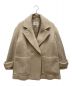 Hella（ヘラ）の古着「WOOL MOHAIR SHORT COAT」｜アイボリー