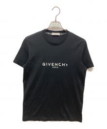 GIVENCHY（ジバンシィ）の古着「ヴィンテージエフェクトロゴTシャツ」｜ブラック