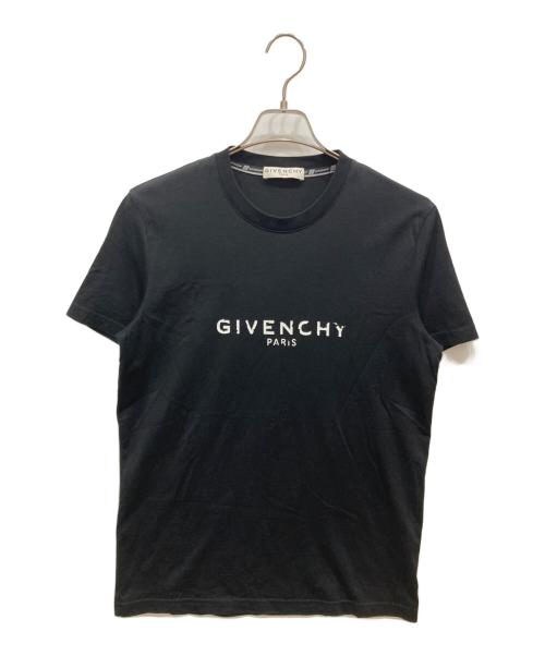 GIVENCHY（ジバンシィ）GIVENCHY (ジバンシィ) ヴィンテージエフェクトロゴTシャツ ブラック サイズ:SIZE Sの古着・服飾アイテム