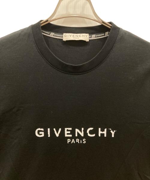 GIVENCHY（ジバンシィ）GIVENCHY (ジバンシィ) ヴィンテージエフェクトロゴTシャツ ブラック サイズ:SIZE Sの古着・服飾アイテム