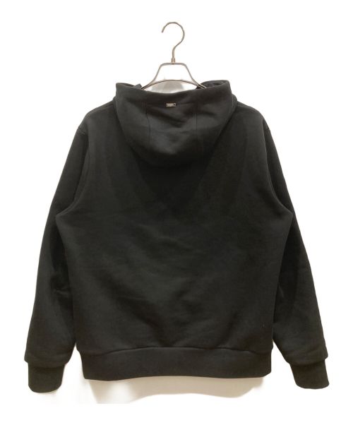 HERNO（ヘルノ）HERNO (ヘルノ) ロゴスウェットパーカー ブラック サイズ:50の古着・服飾アイテム