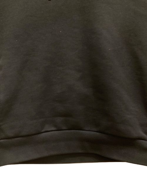 HERNO（ヘルノ）HERNO (ヘルノ) ロゴスウェットパーカー ブラック サイズ:50の古着・服飾アイテム